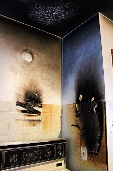 Cost of Fire Damage Service in Parker